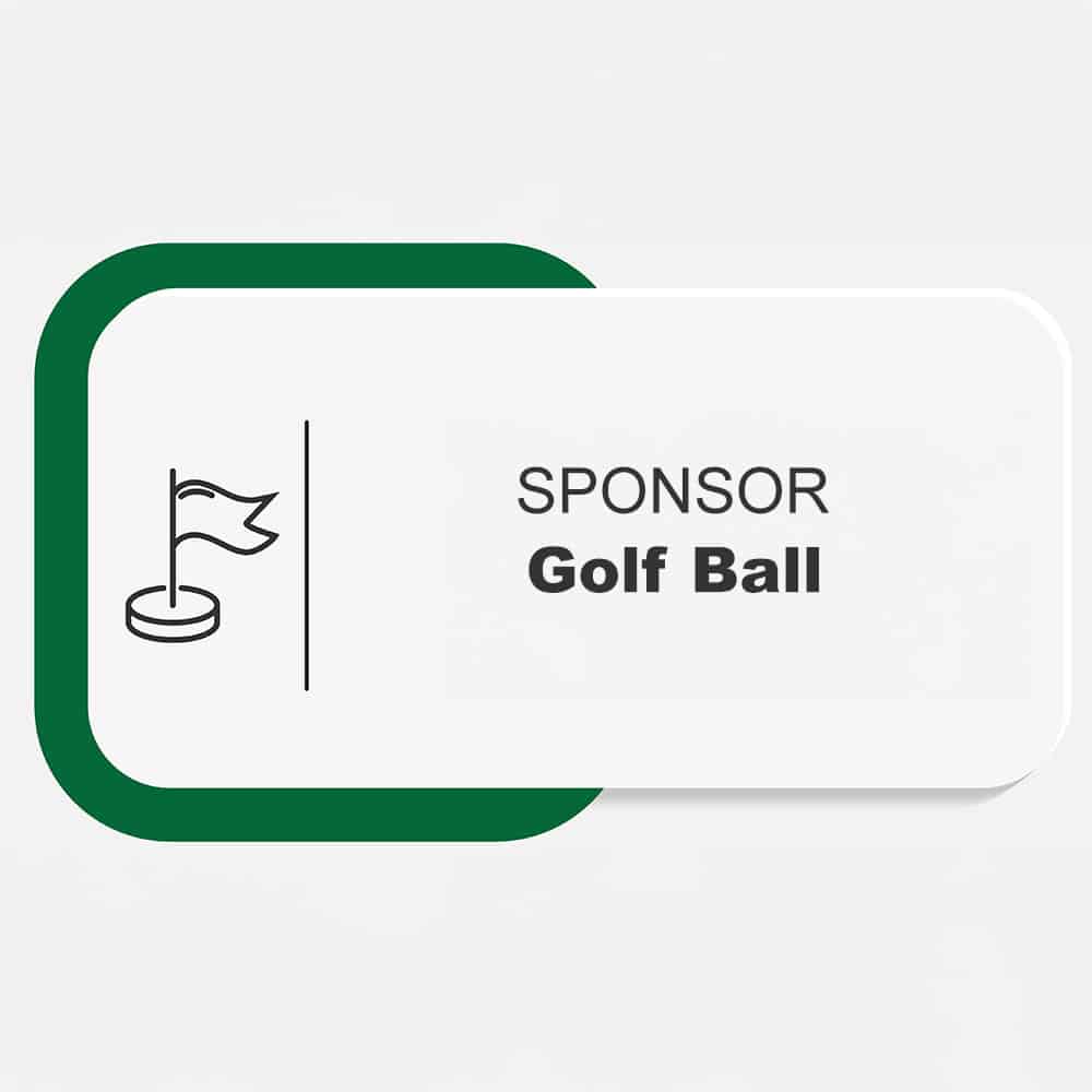 Golf Ball Sponsor graphic